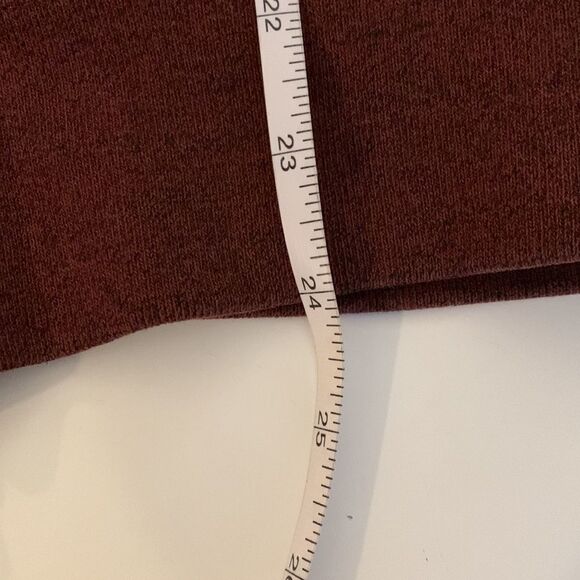 H&M button front hoodie type jacket. Two front pockets distressed at elbows - Picture 16 of 16